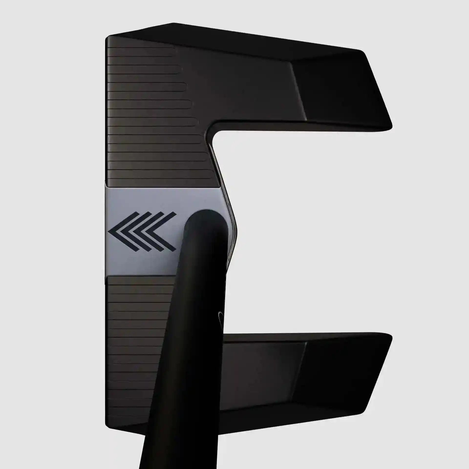 Arrow alignment on LAB Golf MEZZ.1 Max Putter, emphasizing directional focus and stroke consistency for better putting.