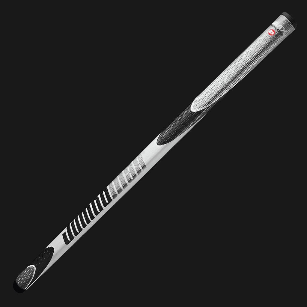 JumboMax 21" Grip for golf clubs in black and white design, available at Arrow.Golf Australia. Ideal for enhancing putting control and comfort.