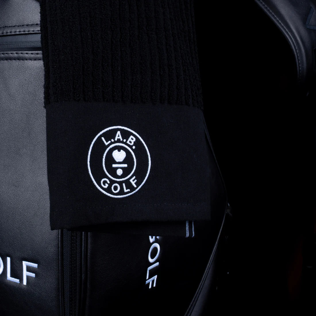 LAB Golf Caddy Towel - Black